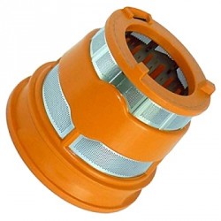 moulinex - filtre grille orange pour extracteur de jus