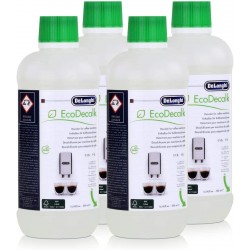 Lot de 4 flacons (3x500ml) Ecodecalk DeLonghi pour machine 