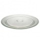 Plateau tournant en verre diam. 360 mm pour micro-ondes Whirlpool Bauknecht 481946678348