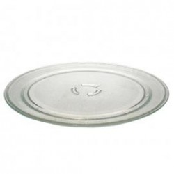 Plateau tournant en verre diam. 360 mm pour micro-ondes Whirlpool Bauknecht 481946678348