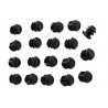 Electrolux AEG Lot de 10 pieds en caoutchouc pour grille de cuisson EGC EGT EGU EGW HGB KGU 