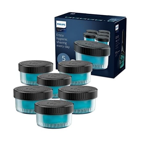 philips cc16/50 pack de 6 recharges de liquide quick clean pod 960 ml