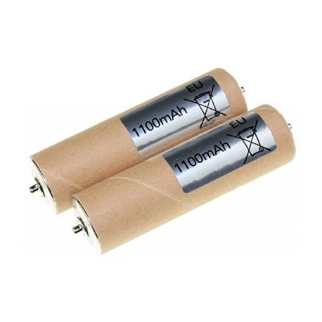 panasonic kit de 2 batteries pour tondeuse ? cheveux er1410 er1411 er1420 er1421 er1424