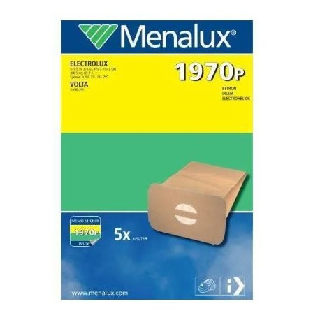 Menalux 2043395 - SAC ASPIRATEUR - Sac pour Aspirateur Papier 1970 P