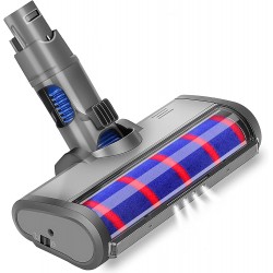 GDE - Brosse rotative compatible pour Dyson V6 DC58 DC59 DC61 DC62 Rouleau Souple