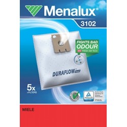 menalux 3102 duraflow 5 sacs d'aspirateur (import allemagne)