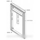 porte refrigerateur + joint magnetique